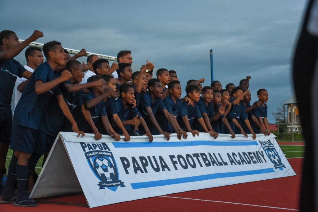 Ekspresi Gembira 25Anak Merauke Lolos Seleksi