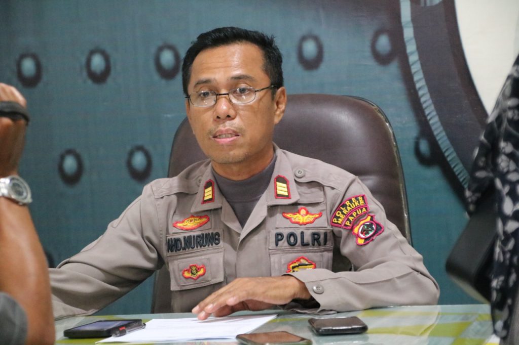 Kasie Humas Polres Merauke Akp Ahmad nurung