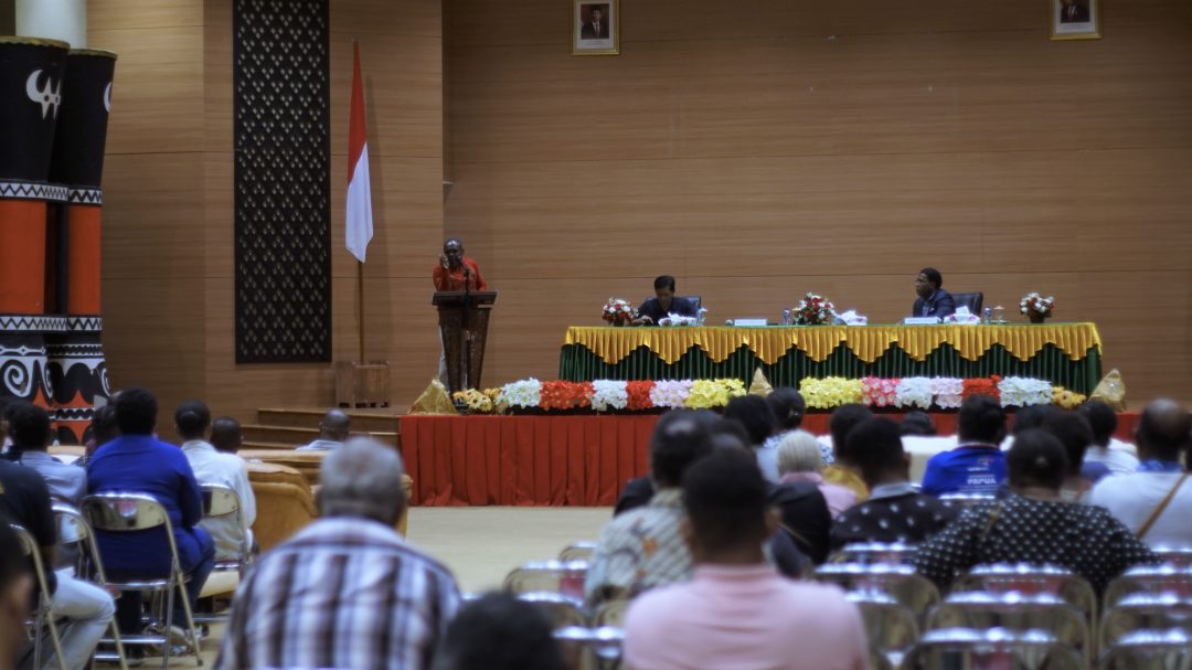 Bupati Merauke Romanus Mbaraka